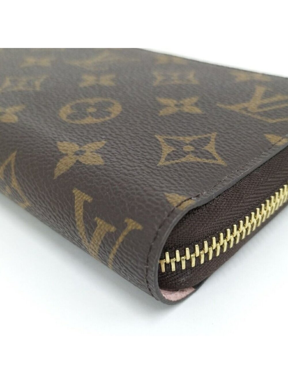 Louis Vuitton Zippy Wallet Zip Around Monogram Rose Ballerine - Picture 6 of 10